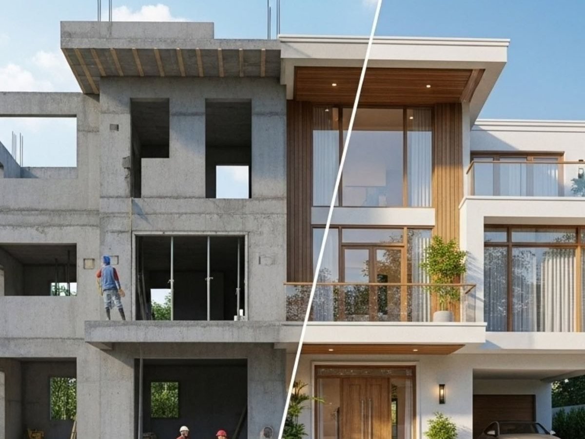 Obra de vivienda: de la estructura al resultado terminado